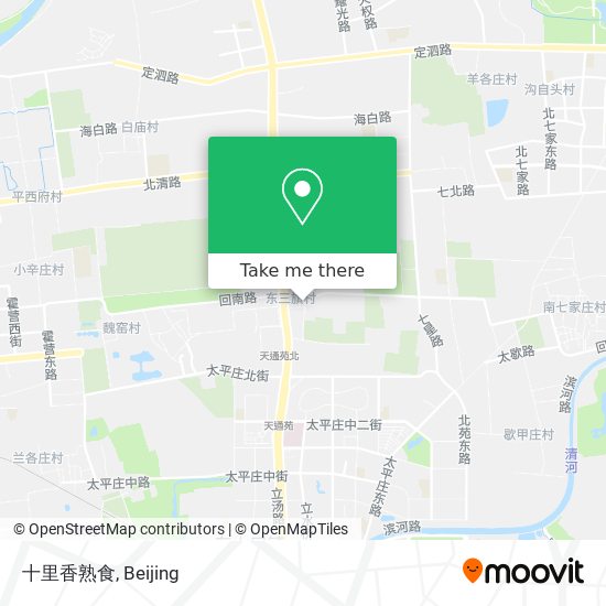 十里香熟食 map