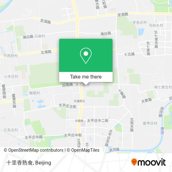 十里香熟食 map