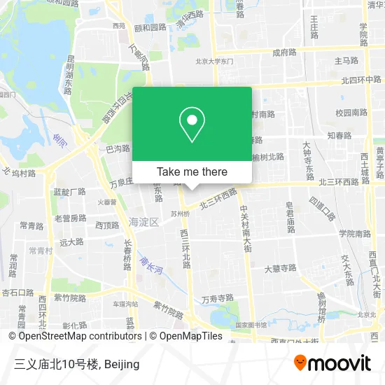 三义庙北10号楼 map