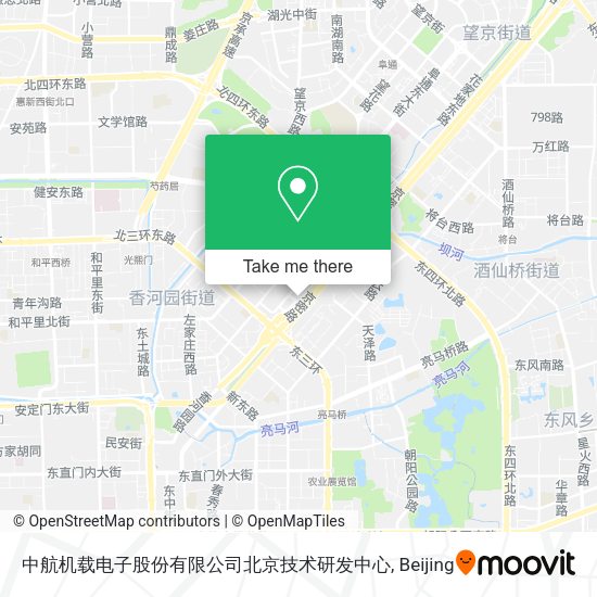 中航机载电子股份有限公司北京技术研发中心 map