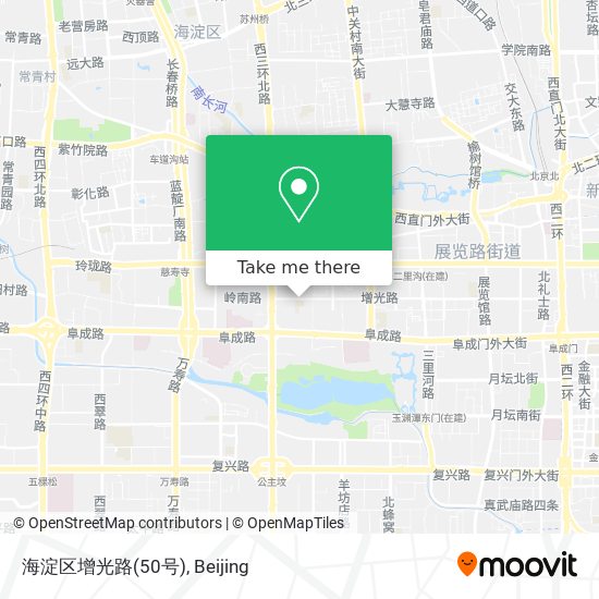 海淀区增光路(50号) map