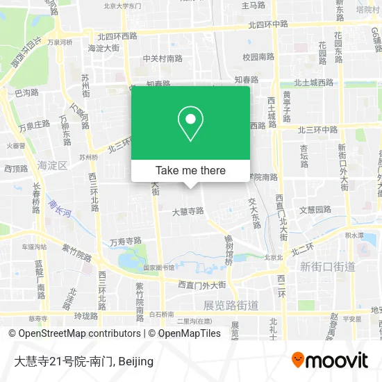 大慧寺21号院-南门 map