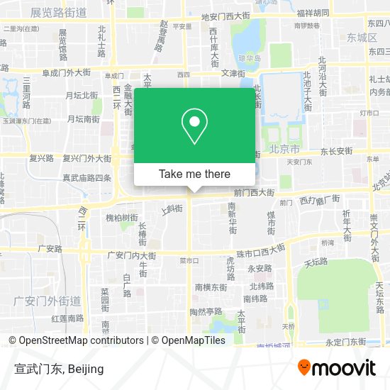 宣武门东 map