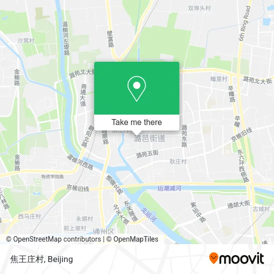 焦王庄村 map