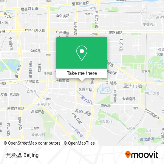 焦发型 map