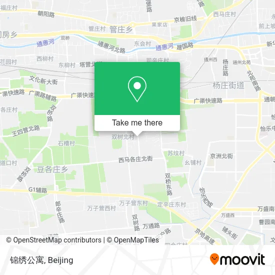 锦绣公寓 map