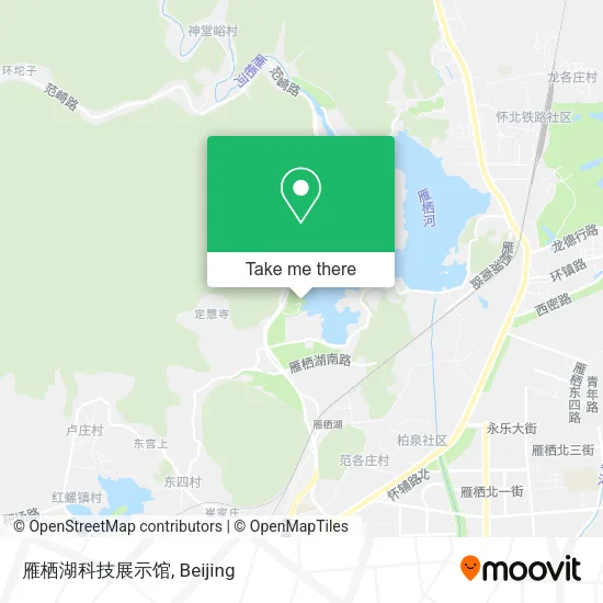 雁栖湖科技展示馆 map