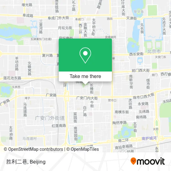胜利二巷 map