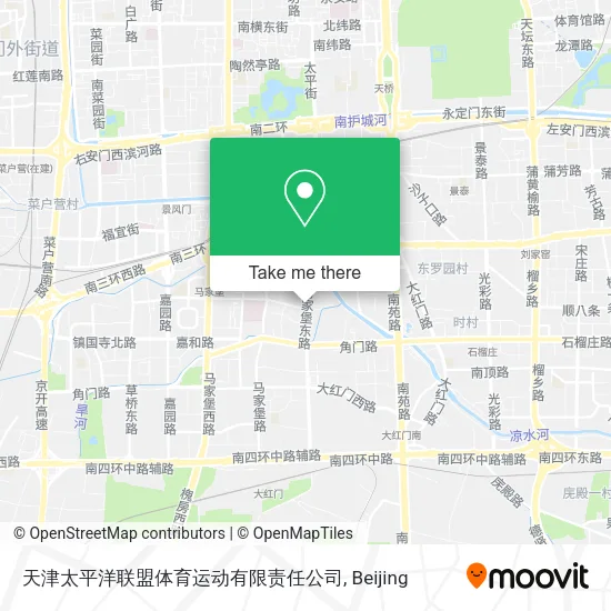 天津太平洋联盟体育运动有限责任公司 map