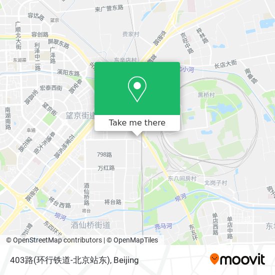 403路(环行铁道-北京站东) map