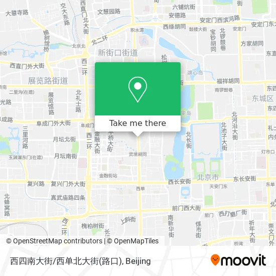 西四南大街/西单北大街(路口) map