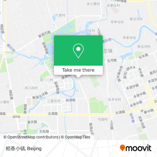 稻香小镇 map