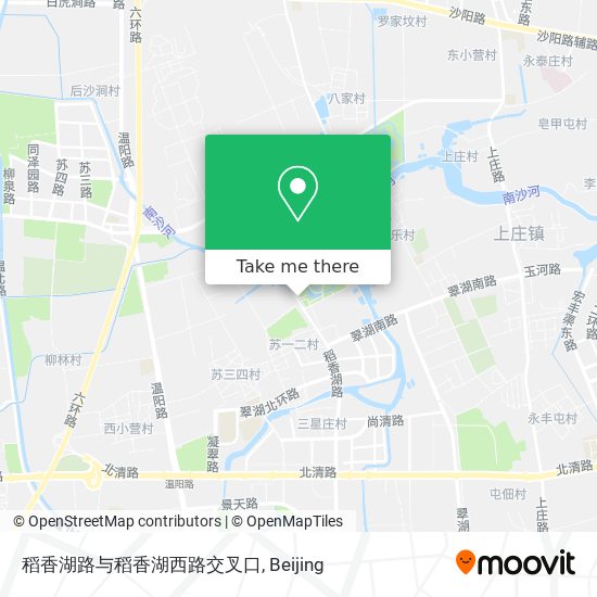 稻香湖路与稻香湖西路交叉口 map