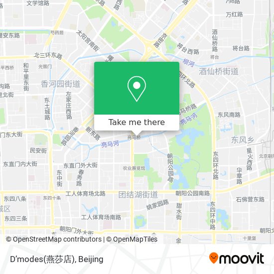 D’modes(燕莎店) map