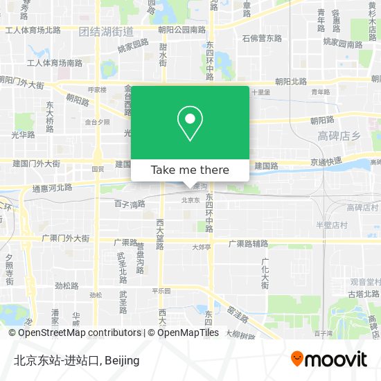 北京东站-进站口 map