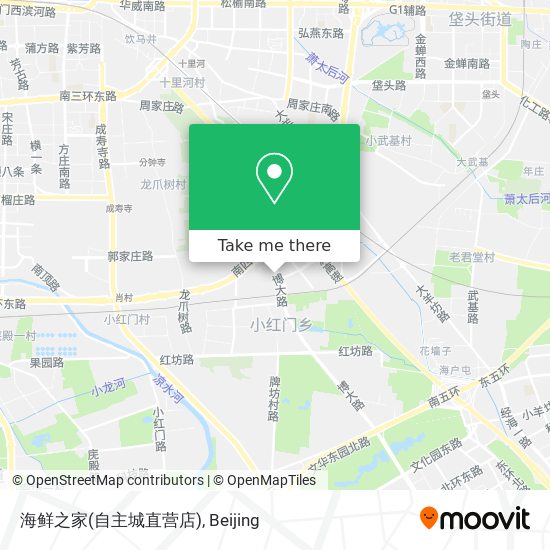 海鲜之家(自主城直营店) map
