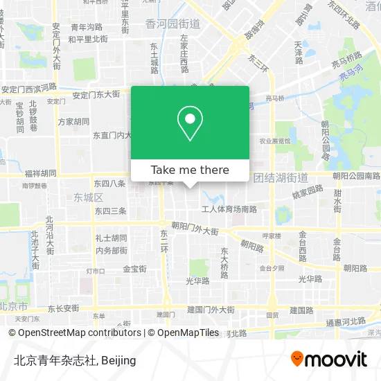 北京青年杂志社 map