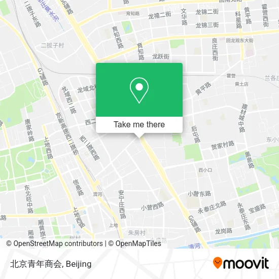 北京青年商会 map