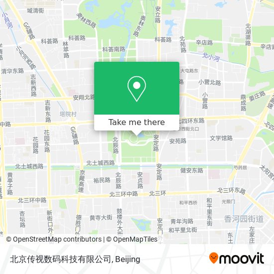 北京传视数码科技有限公司 map
