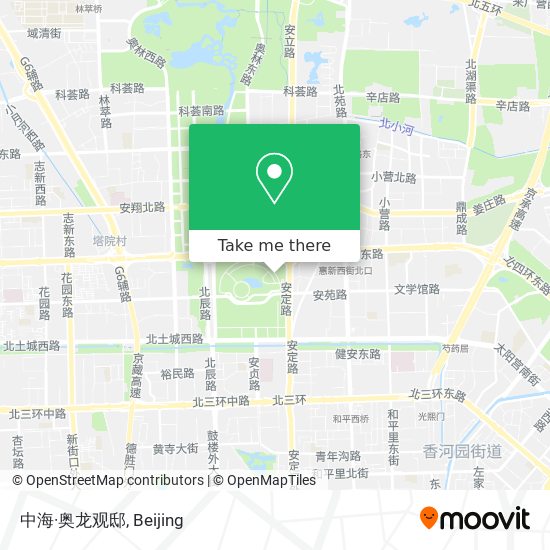 中海·奥龙观邸 map