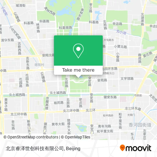 北京睿泽世创科技有限公司 map