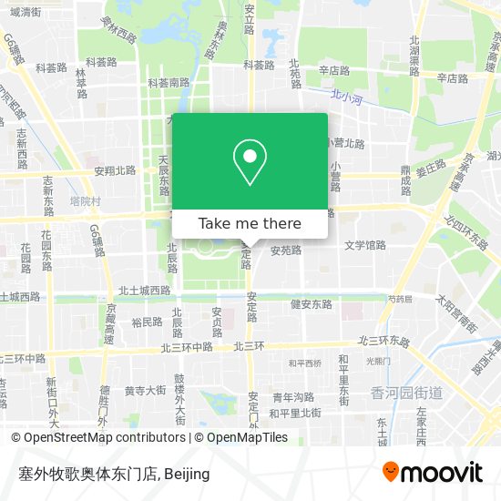 塞外牧歌奥体东门店 map