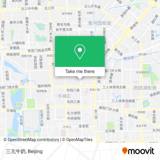 三元牛奶 map