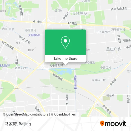 马家湾 map
