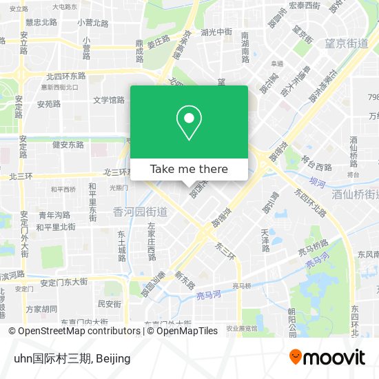 uhn国际村三期 map