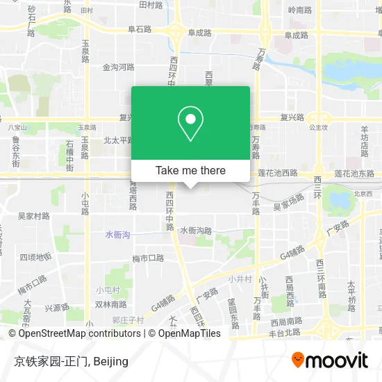 京铁家园-正门 map