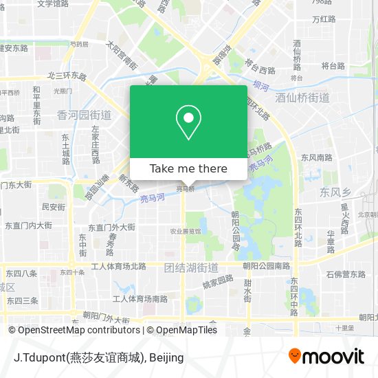 J.Tdupont(燕莎友谊商城) map
