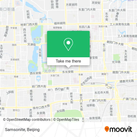 Samsonite map