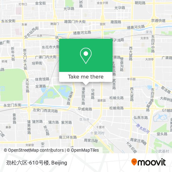 劲松六区-610号楼 map