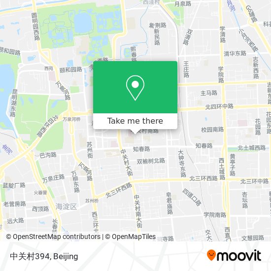 中关村394 map