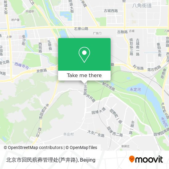 北京市回民殡葬管理处(芦井路) map