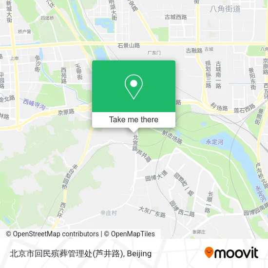 北京市回民殡葬管理处(芦井路) map