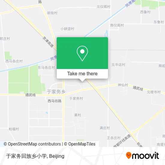 于家务回族乡小学 map