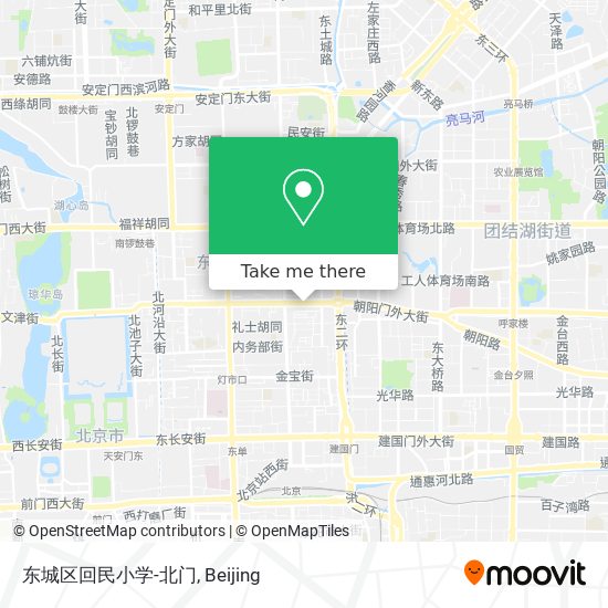 东城区回民小学-北门 map