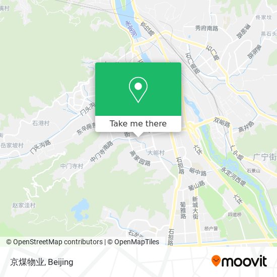 京煤物业 map