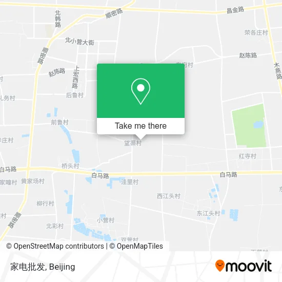 家电批发 map