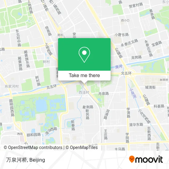 万泉河桥 map