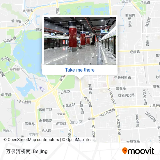 万泉河桥南 map