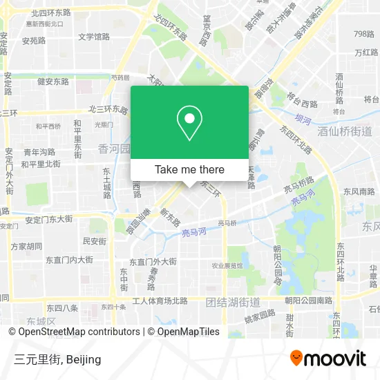 三元里街 map