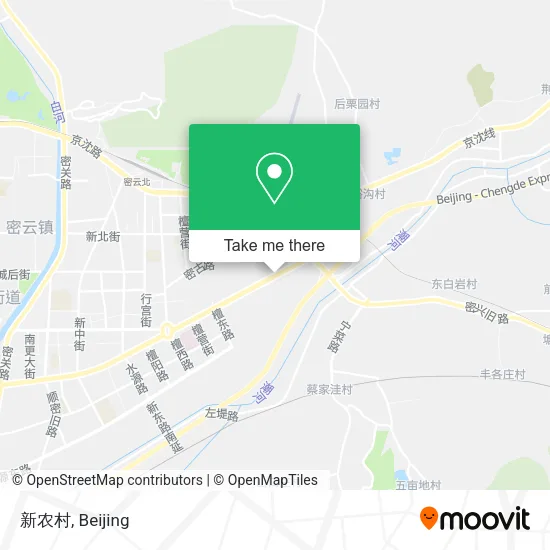 新农村 map