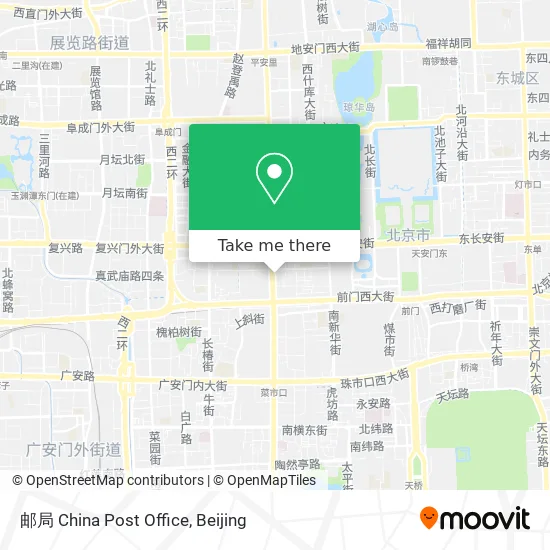 邮局 China Post Office map