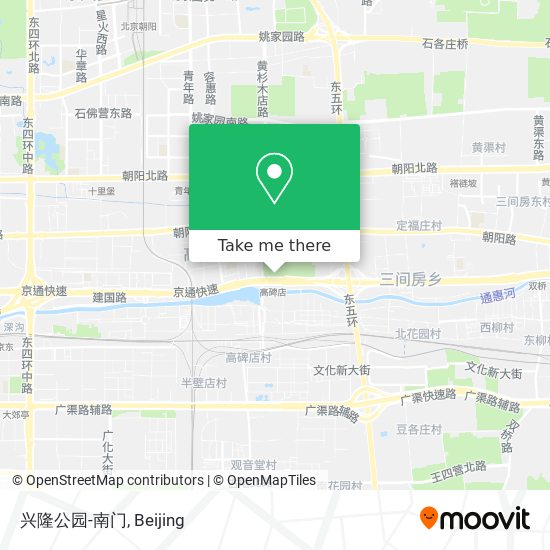 兴隆公园-南门 map
