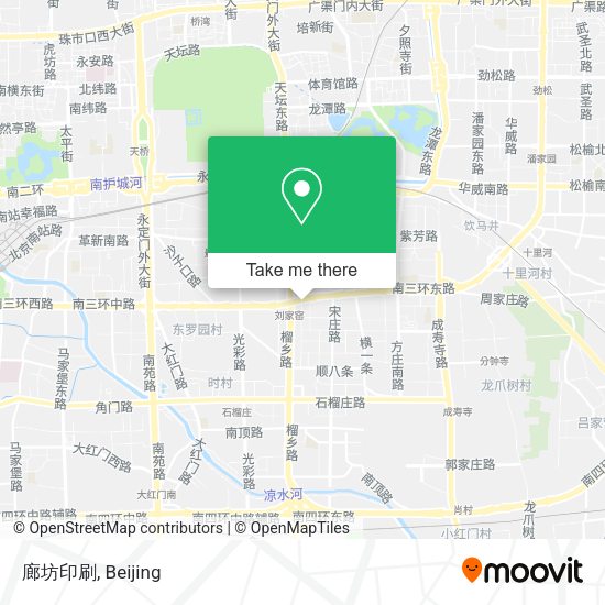 廊坊印刷 map
