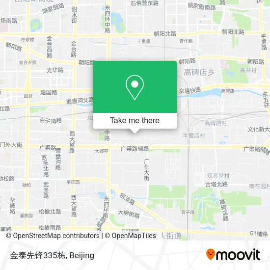 金泰先锋335栋 map