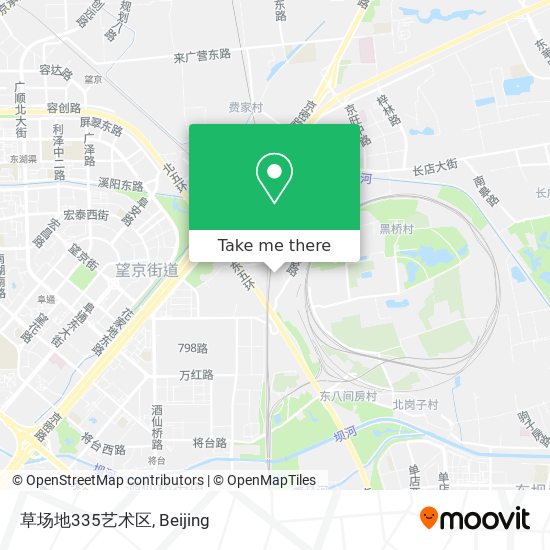 草场地335艺术区 map