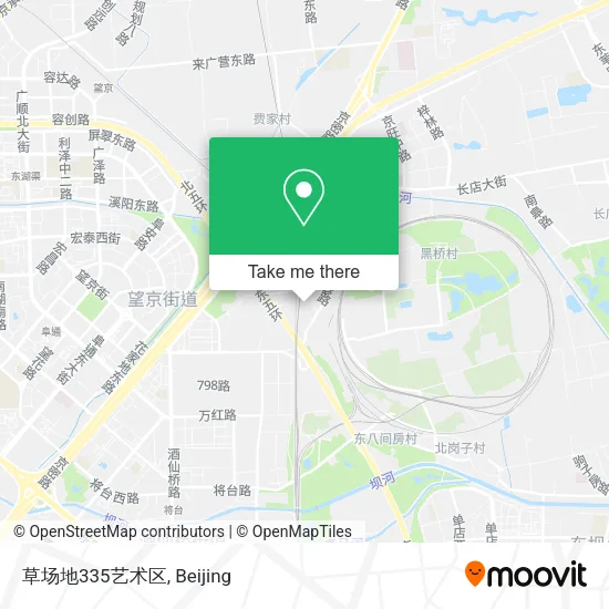 草场地335艺术区 map